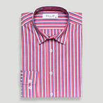 Xai-Xai Striped Shirt // Pink (L)