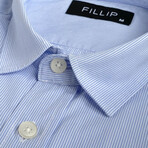 Idlewild Striped Shirt // Blue (XL)