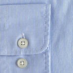 Idlewild Striped Shirt // Blue (XL)