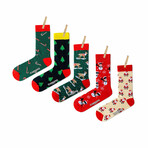 Quinn Socks // 5 Pairs