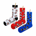 Eddie Socks // 3 Pairs