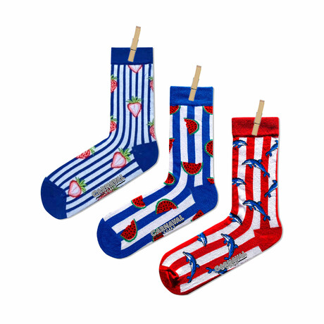 Victor Socks // 3 Pairs