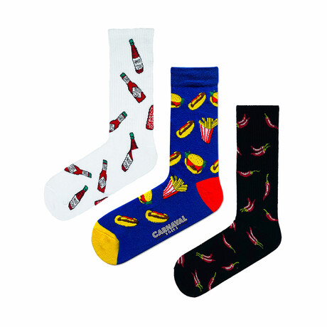Gideon Socks // 3 Pairs