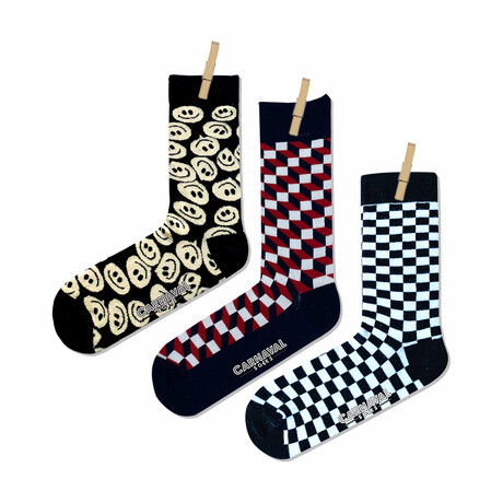 Jabari Socks // 3 Pairs