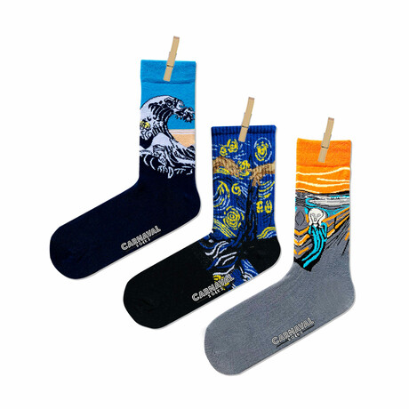 David Socks // 3 Pairs