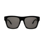 Givenchy // Unisex Square Sunglasses // Black + Gray + Brown