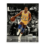 Magic Johnson // Los Angeles Lakers // Signed Photograph + Inscriptions