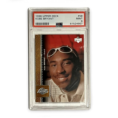 Kobe Bryant // 1996 Upper Deck // Rookie Card // PSA 9 Mint