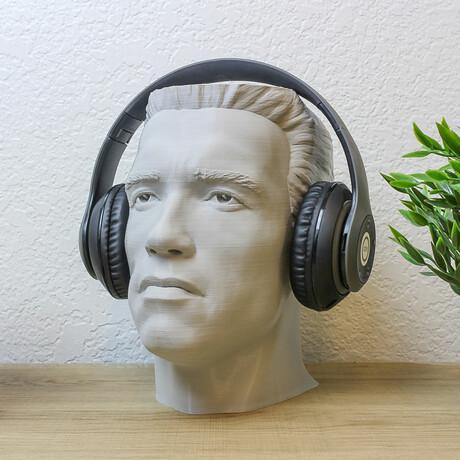 Arnold Schwarzenegger Headphone Stand