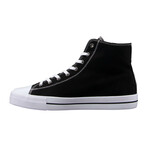 Stagger Hi Sneaker // Black + White (US: 11)