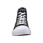 Stagger Hi Sneaker // Black + White (US: 11)
