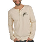 Heroes "Premium 1995" Henley // Off White (S)