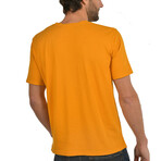 Heroes "Racing Club" Tee // Yellow Orange (L)
