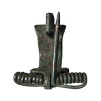 Roman Bronze "Knee Brooch" (Toga Pin) // 2nd Century AD