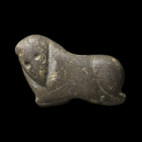 Sumerian Stone Fox Amulet // C. 3300-2900 BC