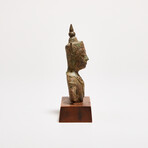 Fine Ancient Thai Bronze Buddha // c. 16th - 17th Century AD