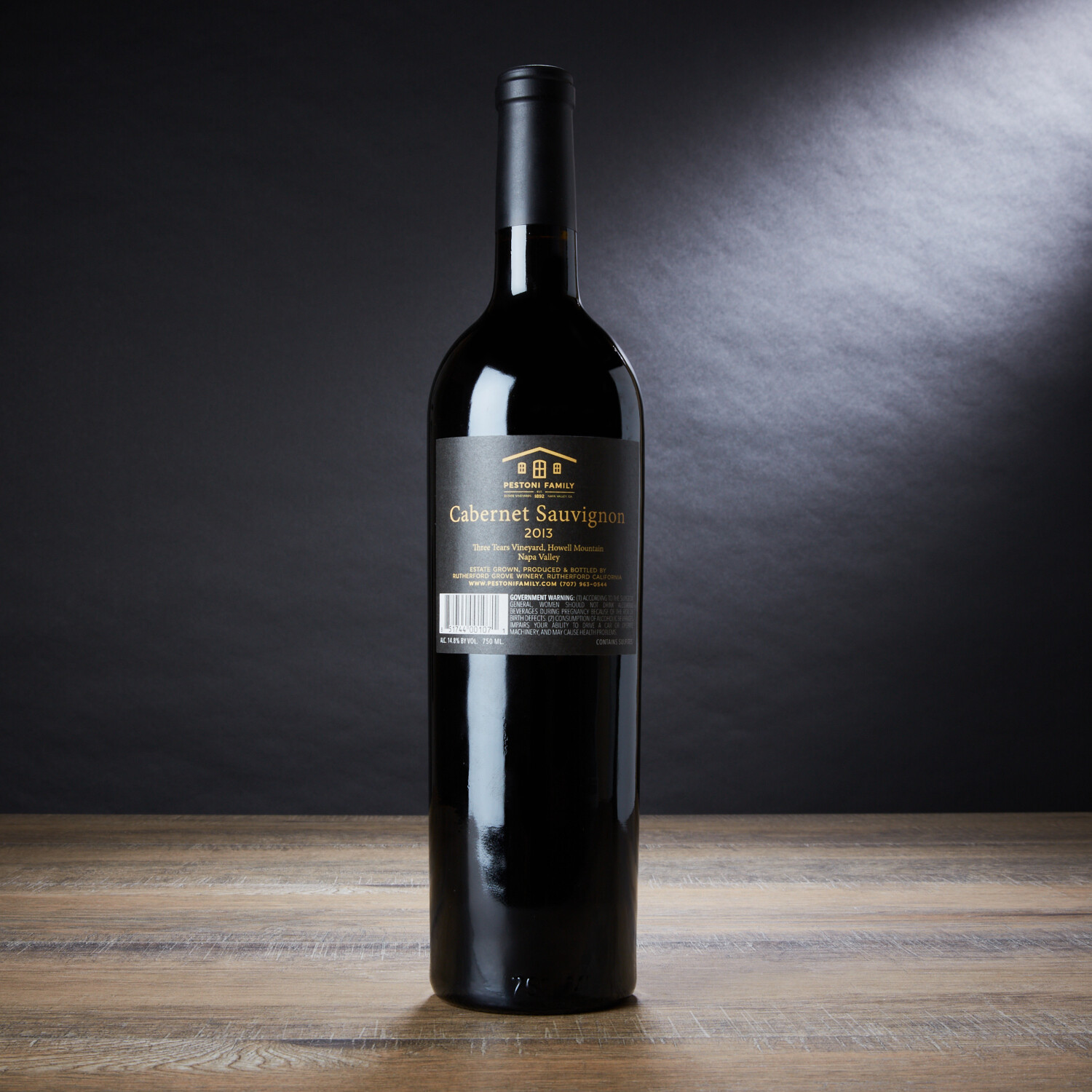 Howell Mountain Cabernet Sauvignon // Set of 2 // 750 ml Each - Pestoni ...