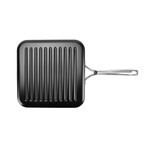 EaZy MealZ Non-Stick Square Grill PaN // 10.5″ (Red)