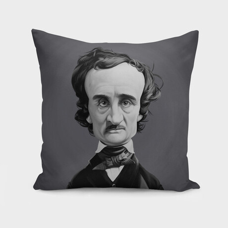 Edgar Allen Poe (14"H x 14"W)