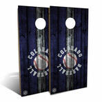 Colorado Baseball Backyard // Cornhole Board Set
