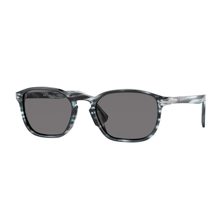 Persol // Unisex Rectangular Sunglasses // Gray