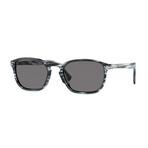 Persol // Unisex Rectangular Sunglasses // Gray