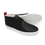 Chukka Sneaker // Black Leather (US Men's Size 7)