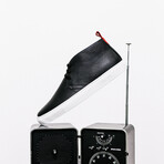 Chukka Sneaker // Black Leather (US Men's Size 7)