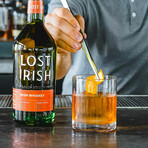 Lost Irish // Six Cask Irish Whiskey // Single Bottle // 750 ml