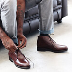 Hudson Boot // Dark brown (US: 8)