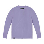 Men's Buttery Soft Long Sleeve Tee // Pastel Lilac (S)