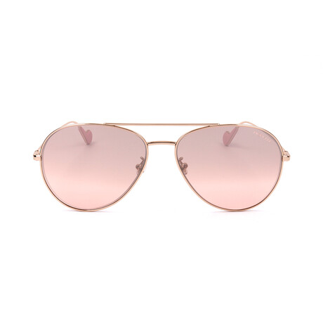 Unisex ML0110-K-28U Sunglasses // Shiny Rose Gold
