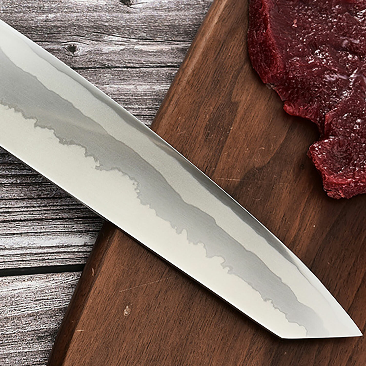 Tunka Gyuto Damascus Knife Invictus Edge Touch of Modern