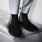 Escobar Suede Boot // Black (US: 8EE)