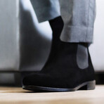 Escobar Suede Boot // Black (US: 8EE)