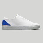 Minimal Low V18 Sneakers // White + Electric Blue (Euro: 40)