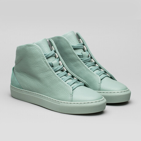 Minimal High V24 Sneakers // Pastel Green (Euro: 40)