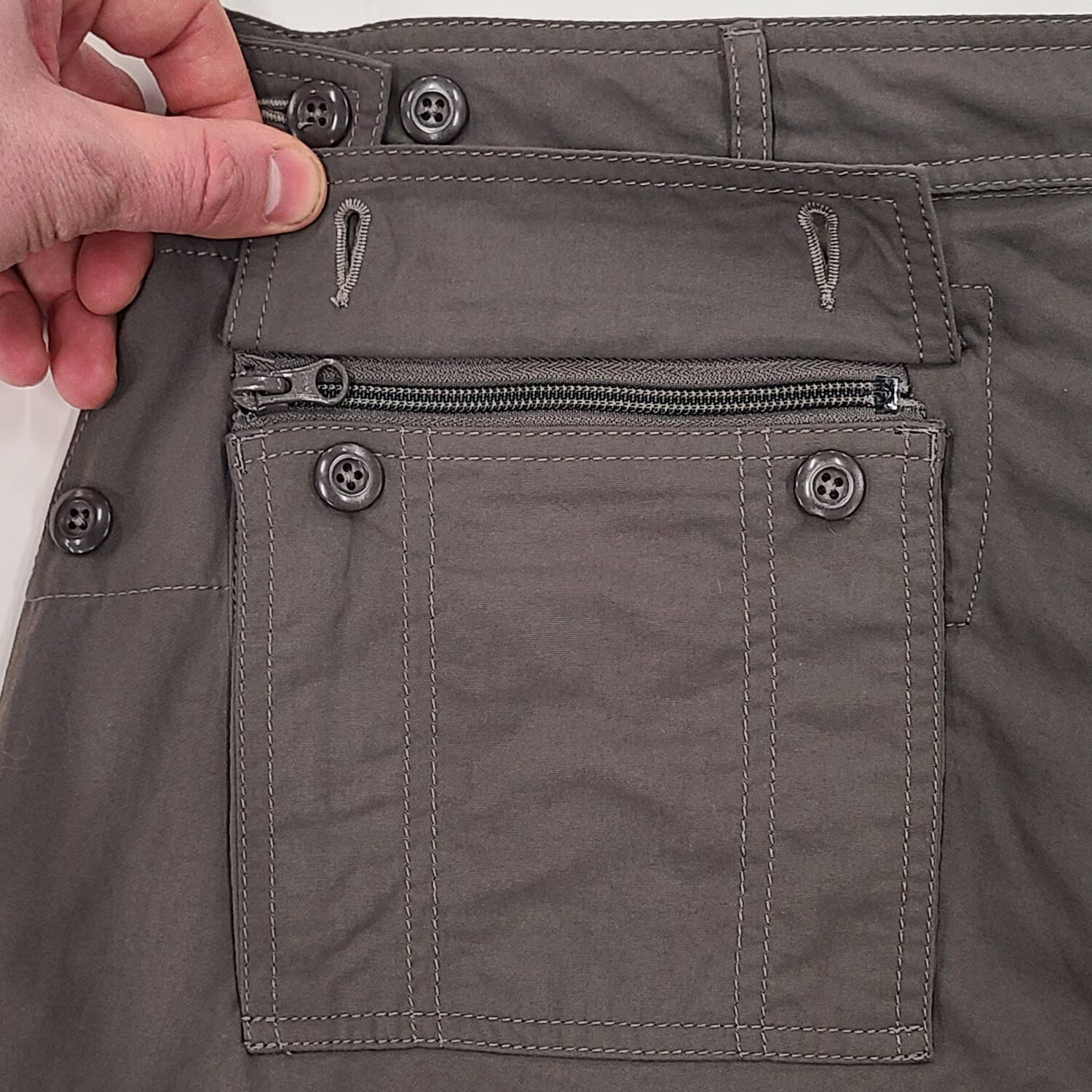 Pick-Pocket Proof® Adventure Travel Pants // Gray (32W x 30L ...