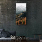 Vibrant Views // Pointy Pines (16"H x 48"W x 0.5"D)