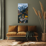 Vibrant Views // Twists & Turns (16"H x 48"W x 0.5"D)