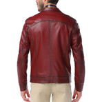 Andrew Coat // Claret Red (3XL)
