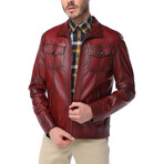 Andrew Coat // Claret Red (3XL)
