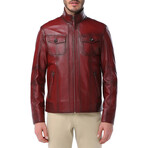 Andrew Coat // Claret Red (3XL)