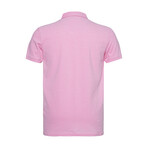 August Short Sleeve Polo // Pink (M)