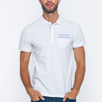 Edward Short Sleeve Polo // White (2XL)