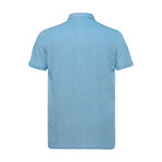 Neil Short Sleeve Polo // Blue (M)