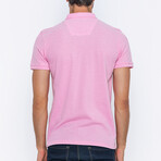 August Short Sleeve Polo // Pink (M)
