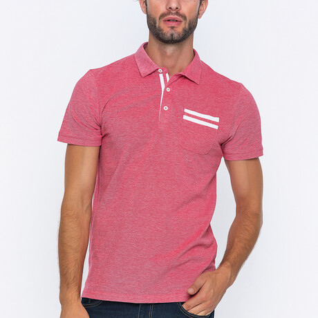 Jackson Short Sleeve Polo // Amaranth (S)