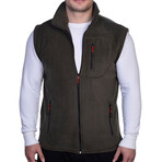 Homer Vest // Dark Khaki (L)