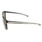 Men's 0898-F-S Sunglasses // Dark Havana + Crystal